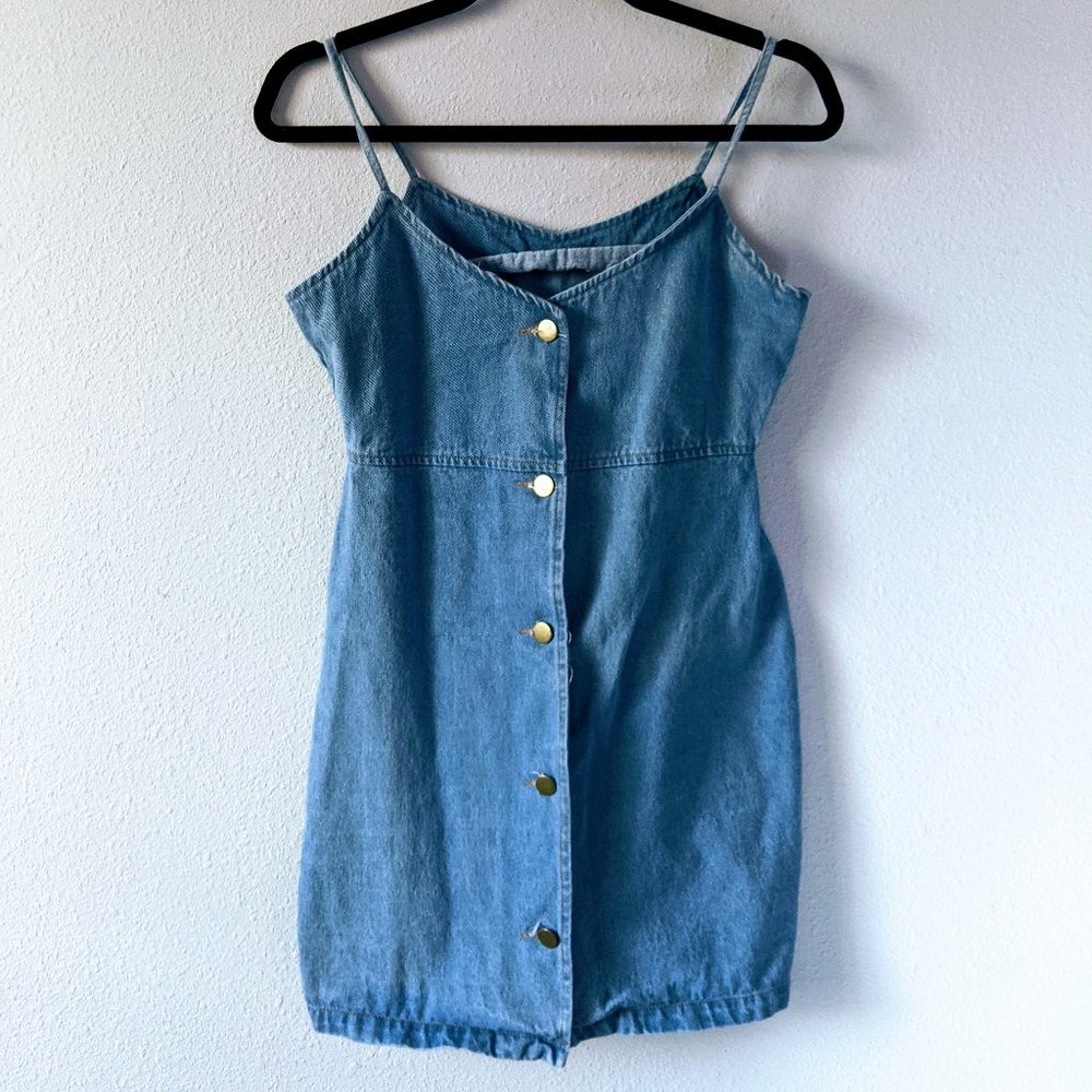Nasty Gal Denim Dress